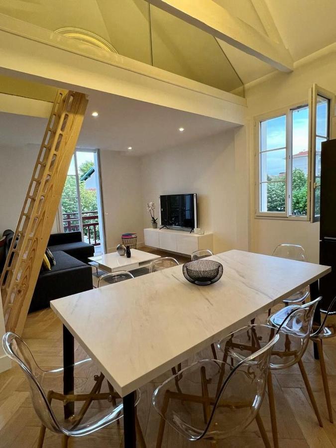 Piscine Et Jacuzzi Loft Ravissant Dans Une Maison Basque Anglet Ngoại thất bức ảnh